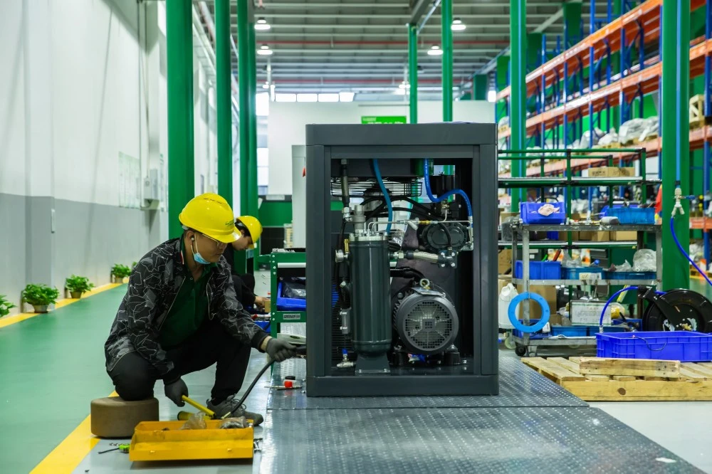 Standard Fixed Speed Dry Type Oil Free Screw Air Compressor