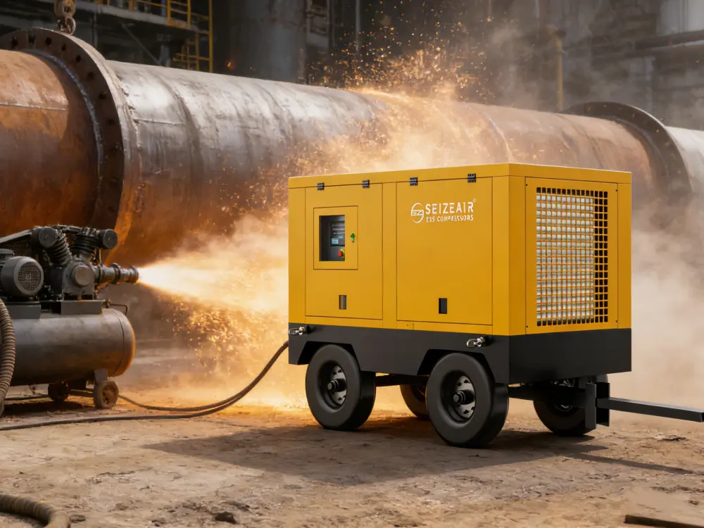 Sandblasting Portable Air Compressor