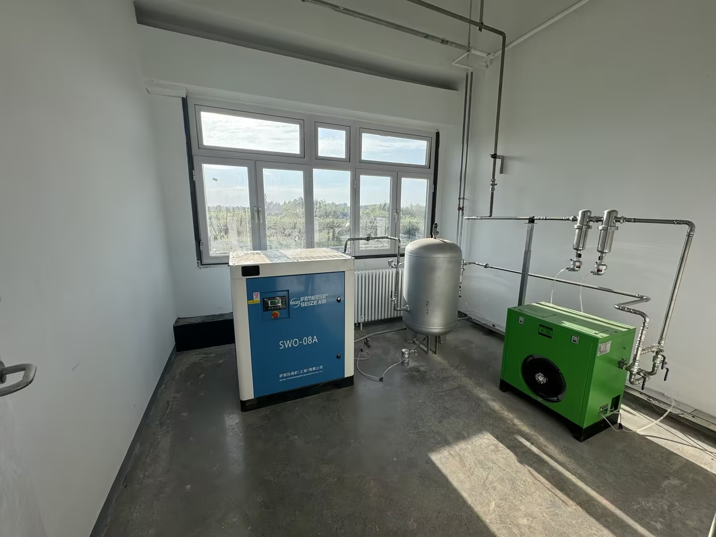Compresseur d'air médical à spirale sans huile